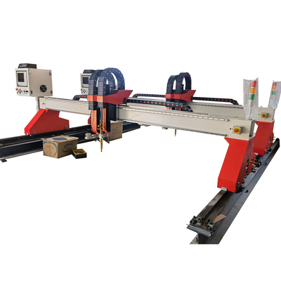 Máy cắt Plasma ngọn lửa Big Cnc nặng Giàn Laser Oxy Loại nhiên liệu cho thép kim loại