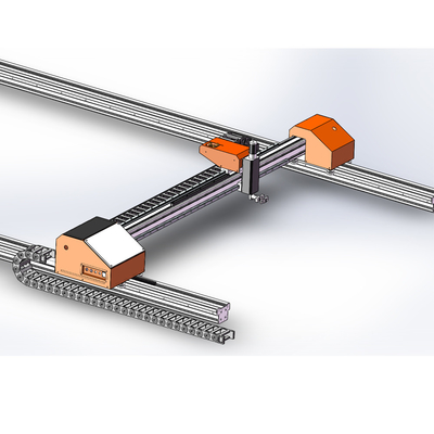 Máy cắt plasma Cnc giàn thông minh mini loại 1530 di động với động cơ bước