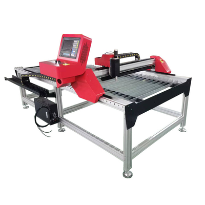 Bàn cắt plasma Fangling F1621 Cnc Tự động THC đỏ với đường ray tuyến tính cho trục Y