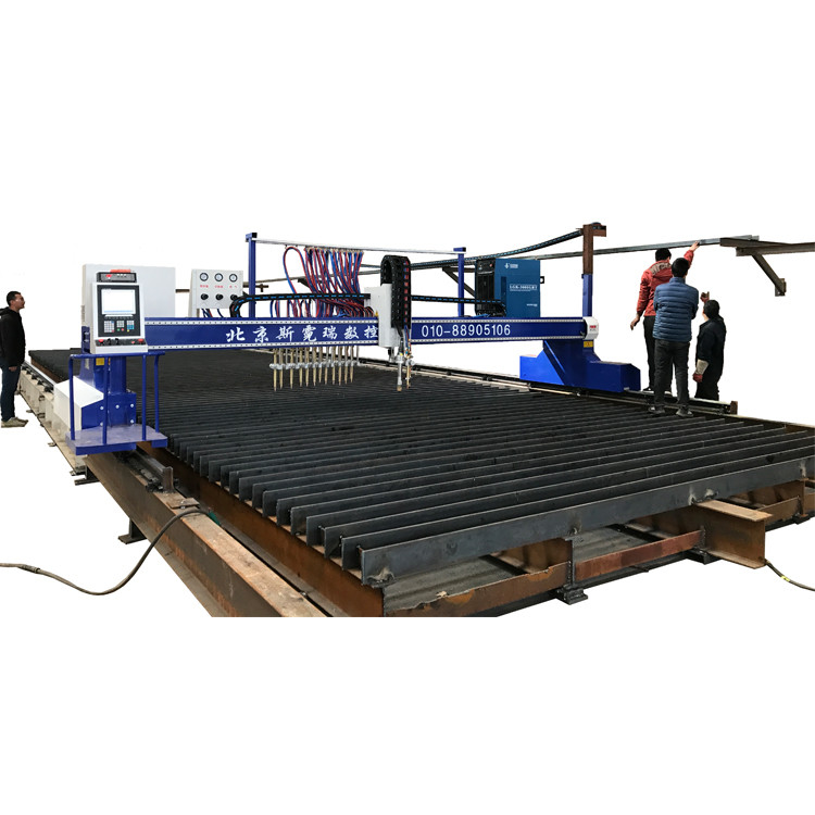 10 ngọn đuốc Bảng kim loại Plasma Bảng CNC Oxyfuel Máy cắt khí nhiều ngọn đuốc