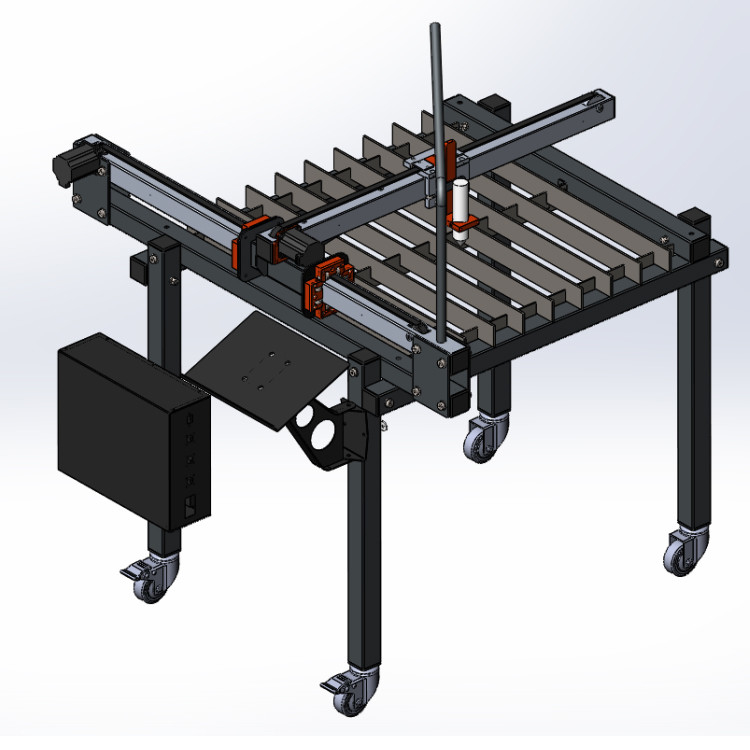 SNR Bàn cắt kim loại CNC Máy cắt Plasma CNC nhỏ 1,2m cho không gỉ